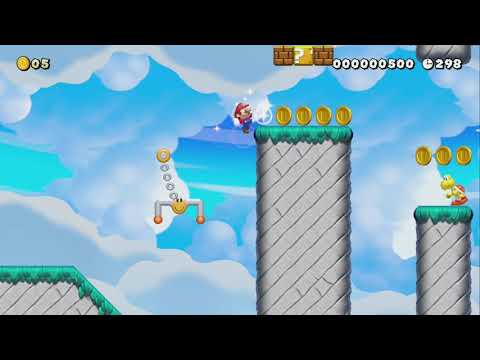 Swingy Skies by Yoshi977 - Super Mario Maker 2 - No Commentary 1bw
