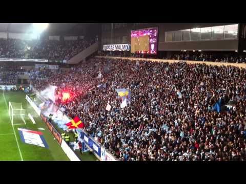 Malmö FF - Syrianska FC 2013-11-03.  2-0 firande!
