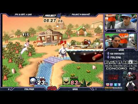 FPS21|Project M-Winners Quarters: Garr (Mewtwo) vs FZG_Farm (DDD, MK)