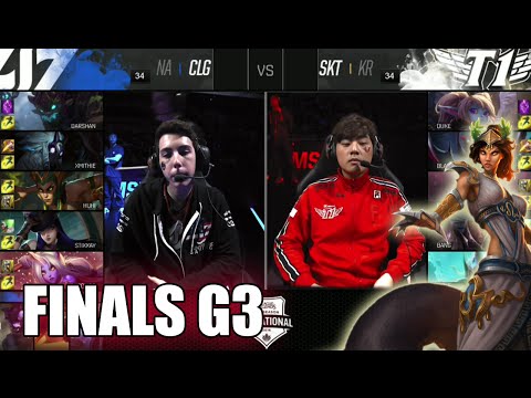 CLG vs SK Telecom T1 | Game 3 Grand Finals LoL MSI 2016 | CLG vs SKT G3 MSI 1080p