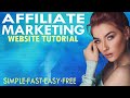 How To Make An Affiliate Marketing Website ~ 2024 ~ Make $21,000 A Month Passive Income