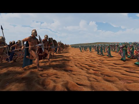 500.000 SPARTANS VS 500.000 SHRIMP FIGHTERS - ULTIMATE EPIC BATTLE SIMULATOR 2 - UEBS 2