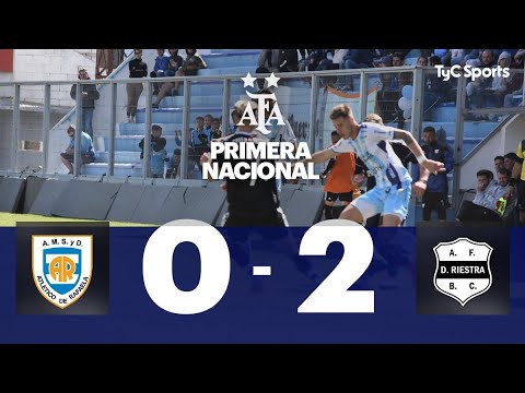 Atlético de Rafaela 0-2 Deportivo Riestra | Primera Nacional | Fecha 37