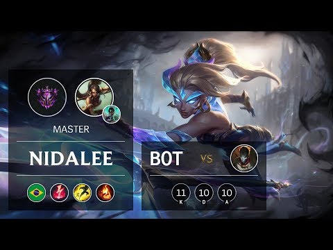 Nidalee Bot vs Jhin - BR Master Patch 9.24