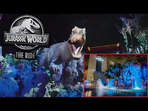[2022] Jurassic World - Front Seat POV - Night Time | 4K 60FPS | Universal Studios Hollywood, CA
