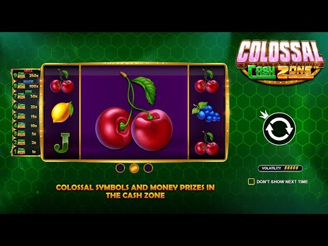 Colossal Cash Zone gameplay video