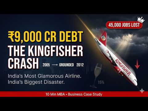 Kingfisher Airlines: How Vijay Mallya Burned ₹9,000 Crore and India's Most Glamorous Airline
