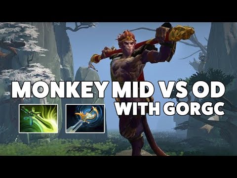 MONKEY MID VS OD - Waga plays MK with Gorgc