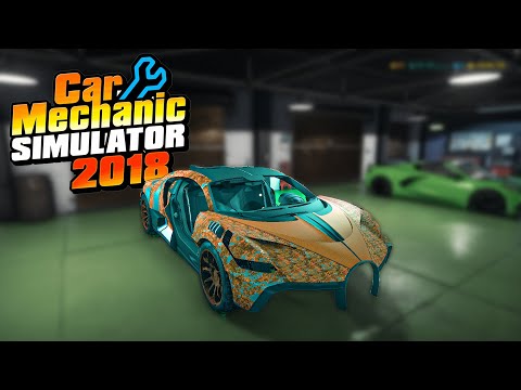 Thumbnail for Bugatti Divo (Restoration) - Car Mechanic Simulator 2018 (2.500.000$) by Bugatti Divo