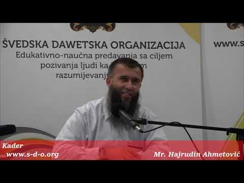 O kaderu... - mr. Hajrudin Ahmetović