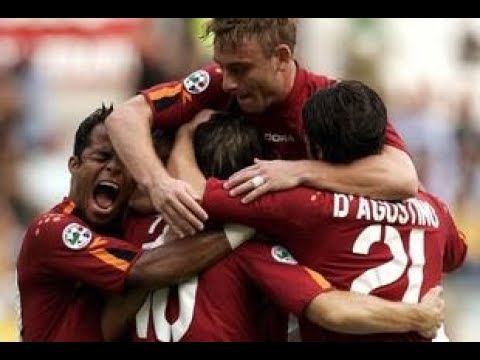 9a giornata serie A 2004-05 Roma-Cagliari 5-1