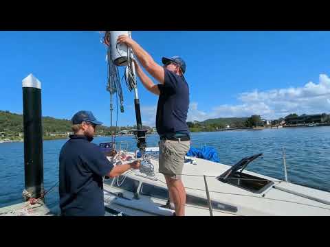 Fast Forward returns home after stepping the mast.