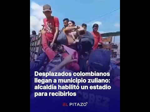 Occidente - Cientos de desplazados colombianos llegaron al municipio Jesús María, del estado Zulia