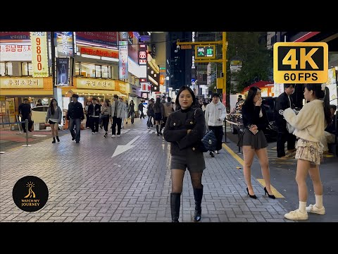 [Gangnam 4K] Seoul Night Walk 4K  !! ~ The INSANE Reality of Seoul's Richest District 🤯