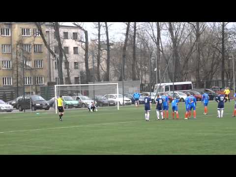 "Golizna": Gole z meczu Błyskawica Warszawa - WKS Rząśnik 1:1. (Klasa A)