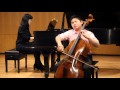 Kabalevsky Cello Concerto No.1, I.Allegro - Sean Yu
