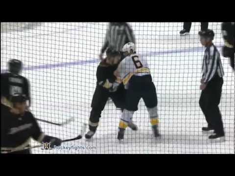 Mike Weber vs Ryan Getzlaf Feb 29, 2012