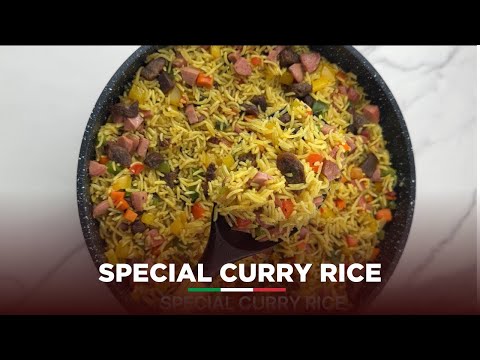 SIMPLE CURRY RICE RECIPE (PAIRED WITH TURKEY AND COLESLAW)