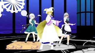 【MMD】三従者でハイファイレイヴァー