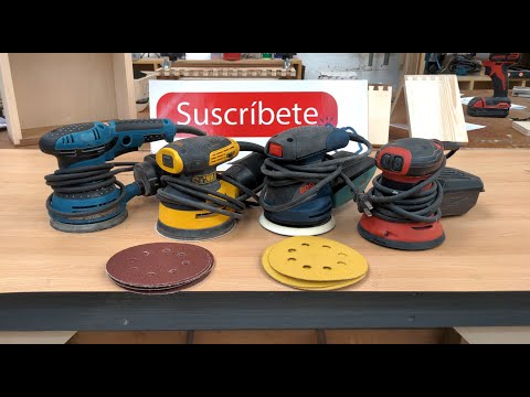Miniatura del vídeo: diferencias entre lijadoras Bosch vs DeWalt vs Makita