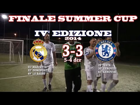 Finale 4ª Summer Cup C5 2014 Real Madrid-Chelsea 8-7 d.c.r. (3-3)