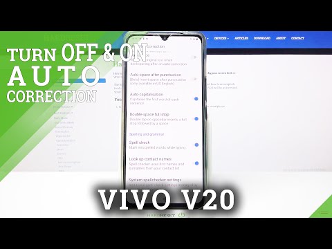 How to Enter Text Correction Options on VIVO V20 – Manage Keyboard Settings
