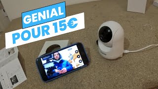 Caméra de surveillance Tuya pas chère.  Essai et avis.