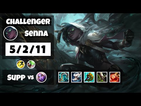Senna Challenger Gameplay S11 Replay 11.12 Support (5/2/11) - NA