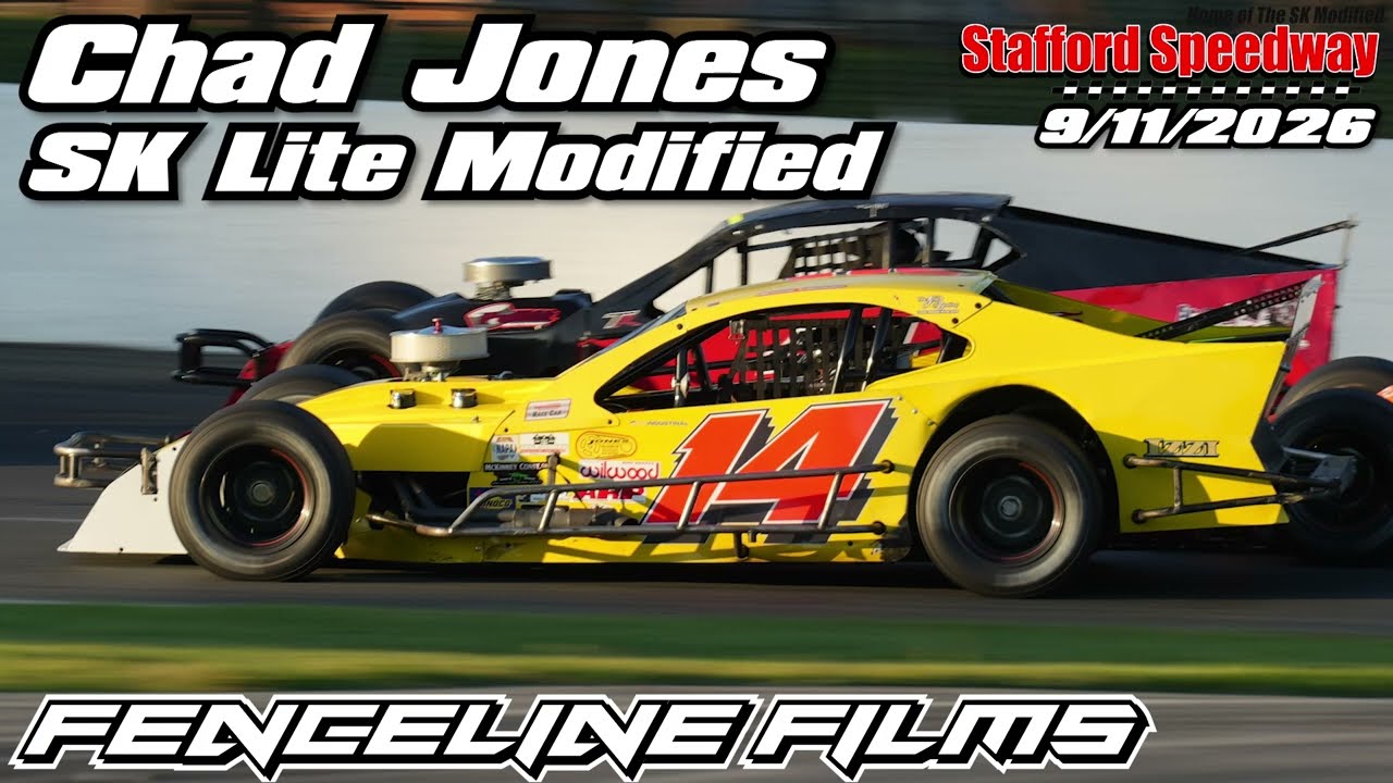 Chad Jones SK Lite Modified at Stafford Speedway