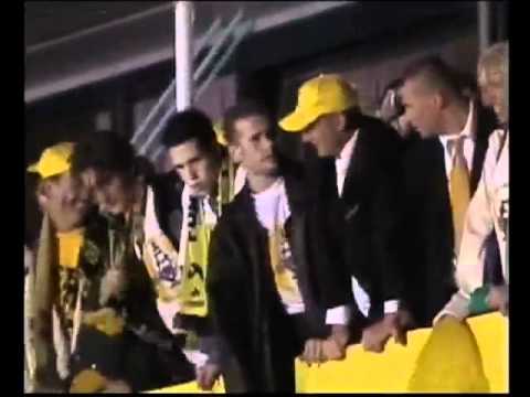 Roda JC huldiging cupwinner 2000 Rodahal Kerkrade