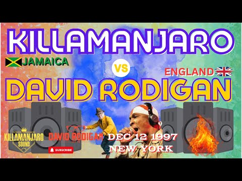 "🔥 KILLAMANJARO Sound vs. David Rodigan - The Legendary Showdown of Dec 12, 1997! 🔥" Epic Clash
