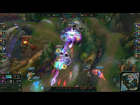 Xayah Lethality Quadrakill