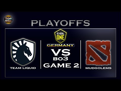 Liquid vs Mudgolems Game 2 - ESL One Germany 2020 DOTA 2 [Playoffs] EU/CIS