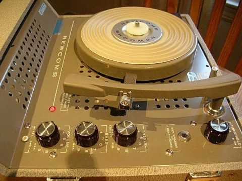 Mono Newcomb Tube Phono playing Easier Said Than Done by The Essex from 1963.