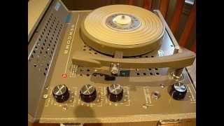 Mono Newcomb Tube Phono playing Easier Said Than Done by The Essex from 1963.