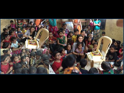 Hansika Adopts 25 poor children