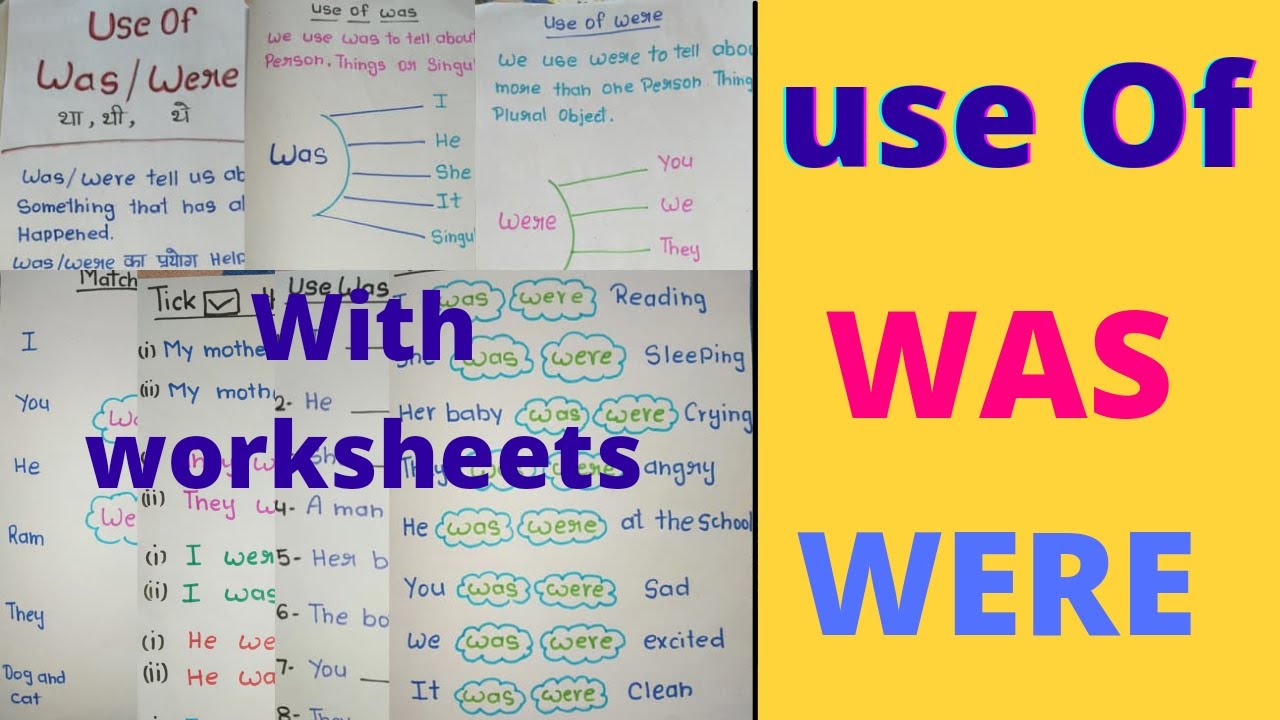 Watch video Use Of Was Were /Was Were use In English /Was Were use in English Grammar/ Now Use Of Was Were /Was Were use In English /Was Were use in English Grammar/