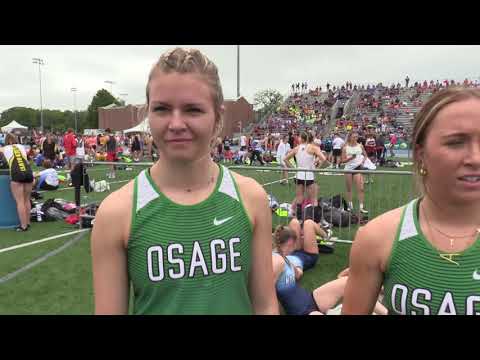 Osage - Girls 2A 800m Sprint Medley Relay