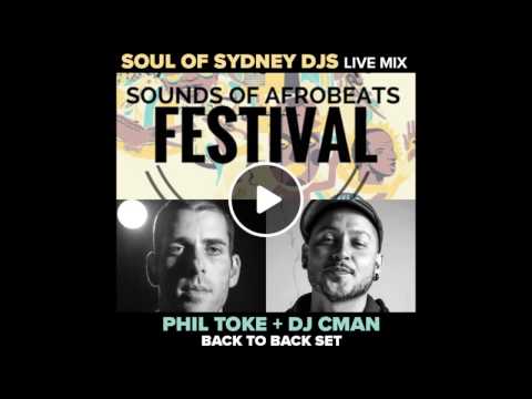 Soul of Sydney DJs (DJ CMAN & Phil Toke) @ Sounds of Afrobeat Fest.