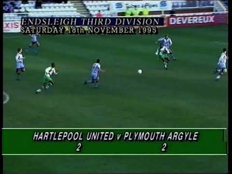 Hartlepool v Plymouth Argyle 1995/96