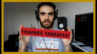 Video thumbnail for Yamaha HPH-MT5 studio monitor headphones review by BernardoBGuitar