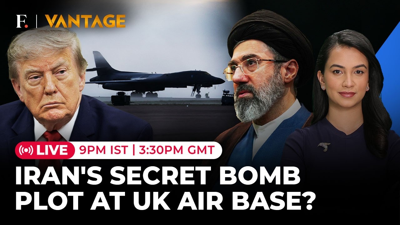 LIVE: Iran Places Bombs To Blow Up UK Air Base? Secret Plot Triggers Alarms | Vantage on Firstpost