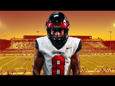 3-Star WR Cory "CJ" Butler Jr. (c/o 2025) Corona Centennial - Highlights vs Santa Margarita