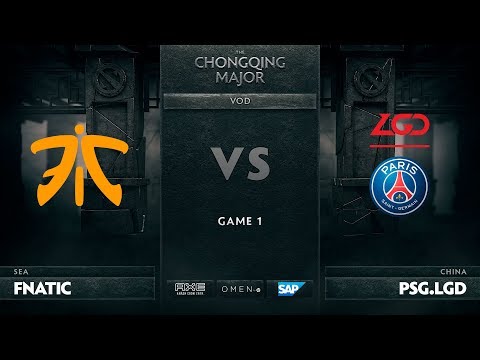 [EN] Fnatic vs PSG.LGD, Game 1, The Chongqing Major LB Round 4