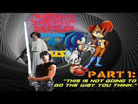 Moleman's Epic Rap Battles #43-1: Luke Skywalker Vs. Sonic the Hedgehog