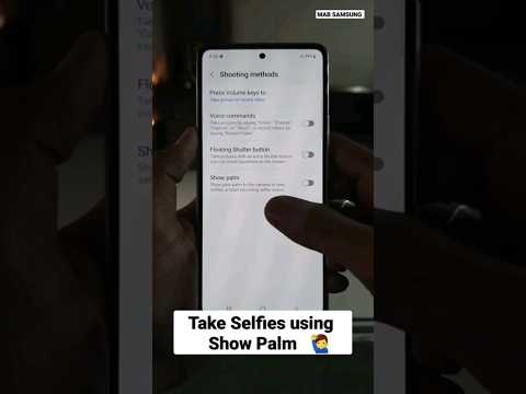 Selfie Hacks: Using Show Palm to Capture Perfect Shots on Samsung
