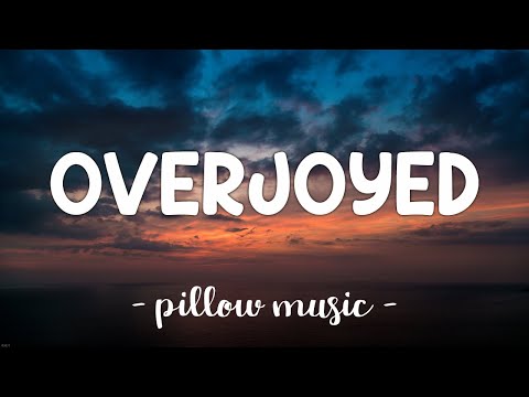 Overjoyed - Stevie Wonder (Lyrics) 🎵