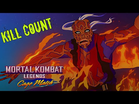 Mortal Kombat Legends: Cage Match (2023) KILL COUNT 