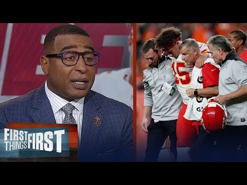 Patrick Mahomes will alter his game after this knee injury — Cris Carter | NFL | FIRST THINGS FIRST