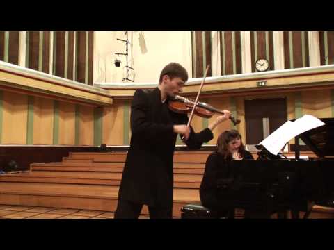 Beethoven Sonata for violin and piano n°7, 1st mov